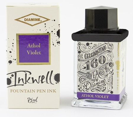 Diamine 160th Anniversary 75ml Ink Bottle - Athol Violet